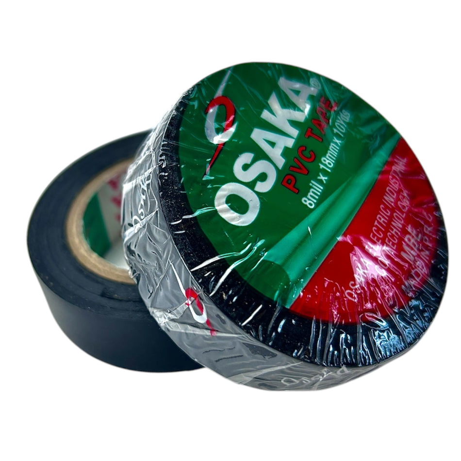 Cinta Aisladora Negra 18Mm x4 Un-Accesorios-Multishop Uruguay