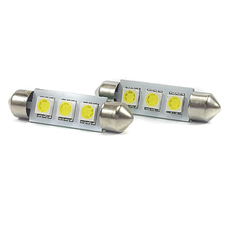 Lampara Tubular 3 Led Blanca x2 Un-Lampara Tubular-Multishop Uruguay