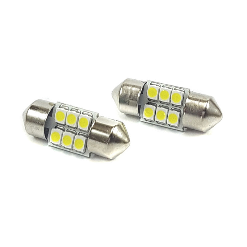 Lampara Tubular 6 Led Blanca 11x28 x2 Un-Lampara Tubular-Multishop Uruguay