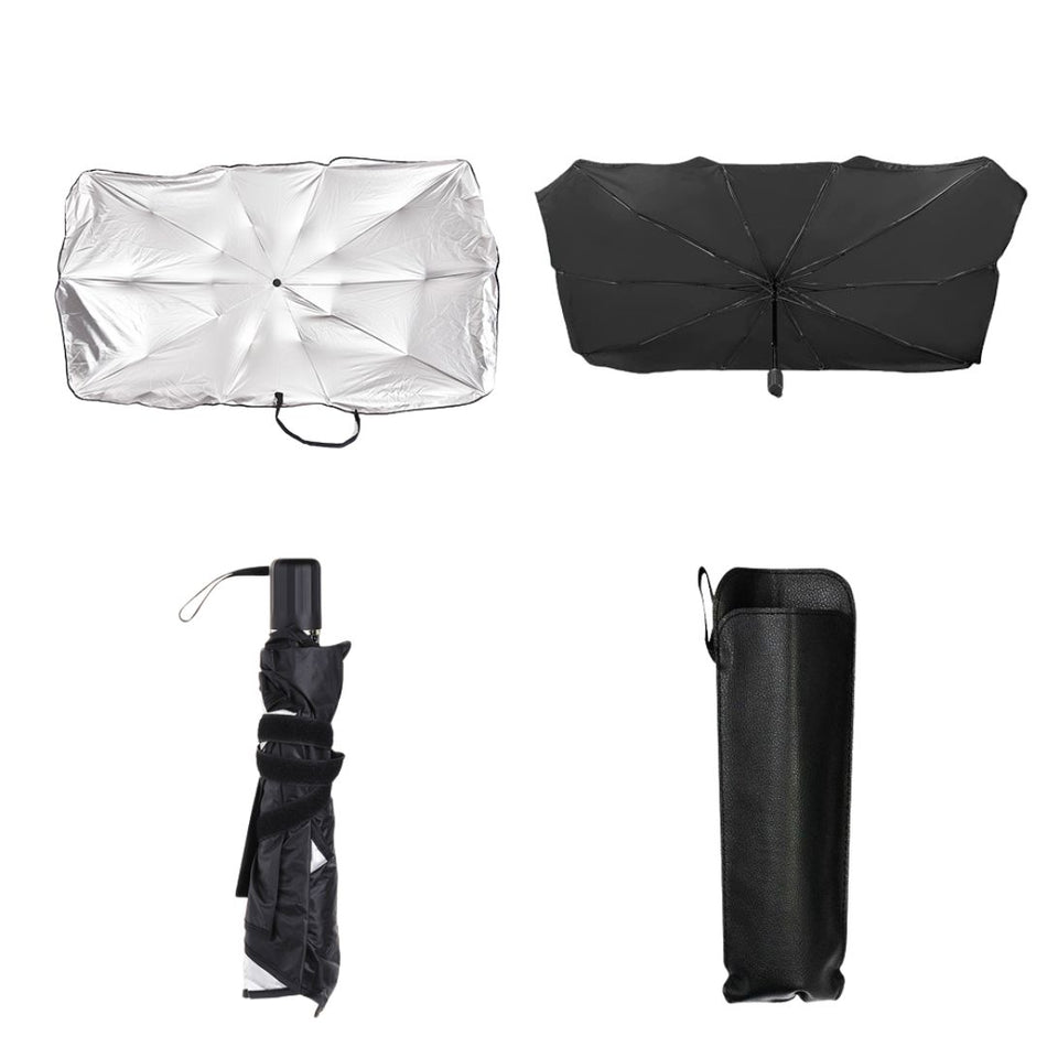 Parasol para parabrisas tipo paraguas 79×145 cm universal