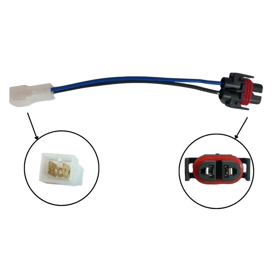 Enchufe Camineros H8 con Arnés – Conector 2 Vías Sellado