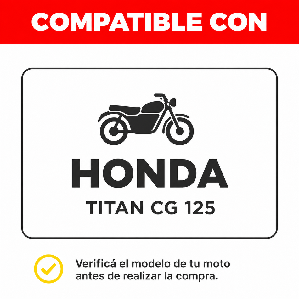 Arbol De Levas Moto CG 125 Titan 2000+