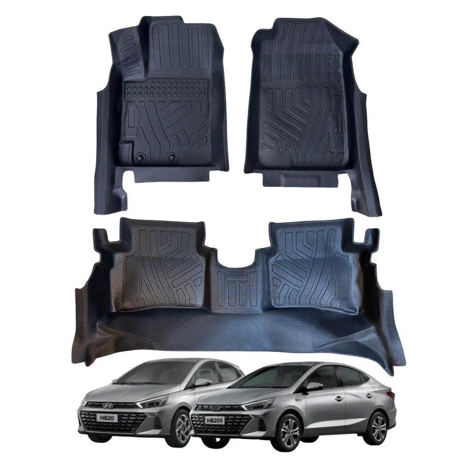 Alfombras 5D Hyundai HB20 TPE Premium