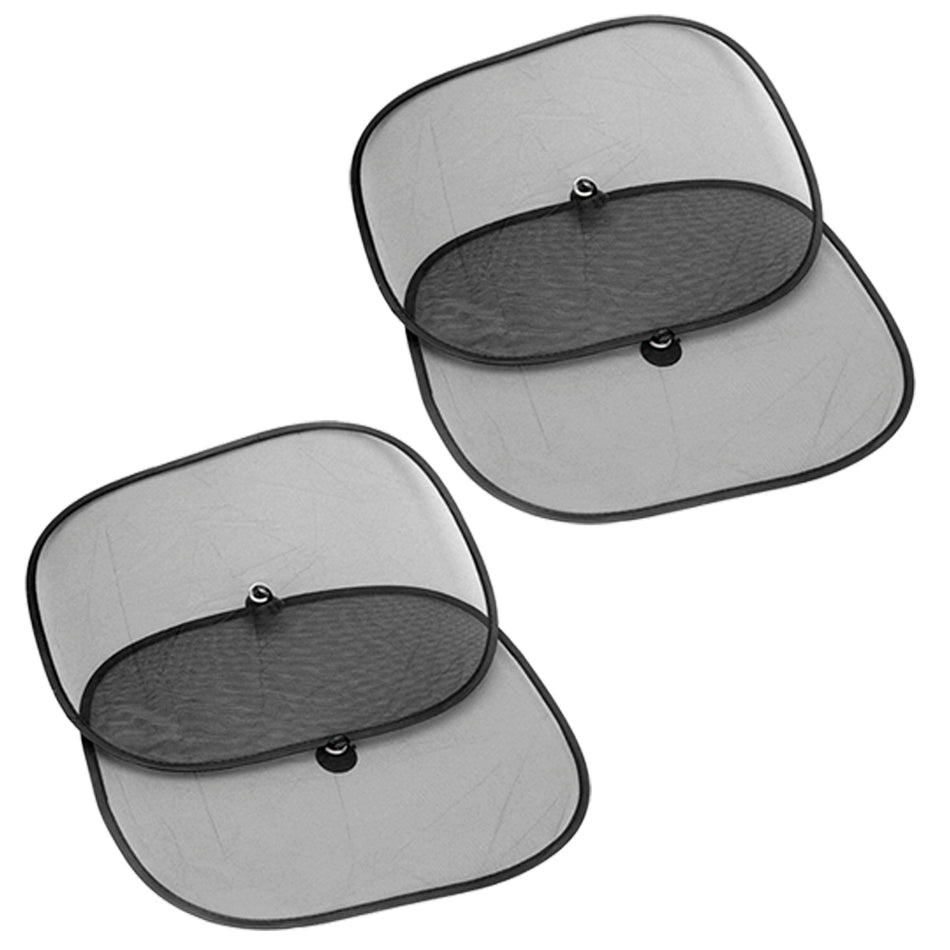 Parasol Auto Cortina Ventana con Ventosa x4 Unidades