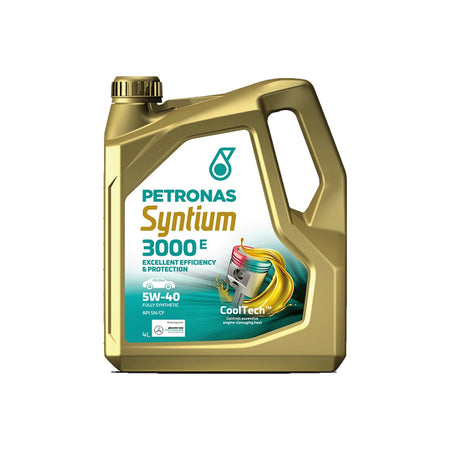 Aceite Sintético Petronas Syntium 3000 5W40 API SN – 4 Litros con Tecnología CoolTech™-5W40-Multishop Uruguay