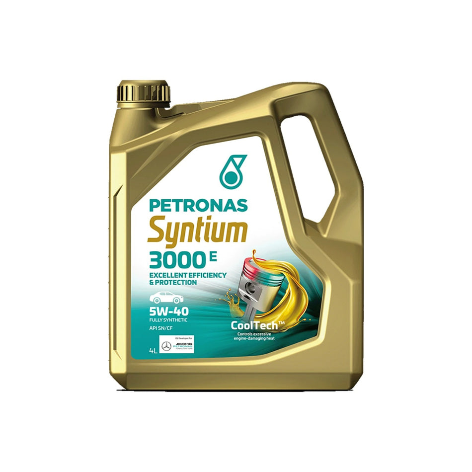 Aceite Sintético Petronas Syntium 3000 5W40 API SN – 4 Litros con Tecnología CoolTech™-P5W40-Multishop Uruguay