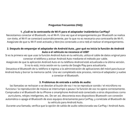 Adaptador CarPlay Android Auto Inalámbrico USB-Radios-Multishop Uruguay