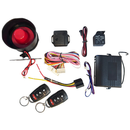 Alarma para auto con control remoto y sirena de alta potencia-Accesorios-Multishop Uruguay