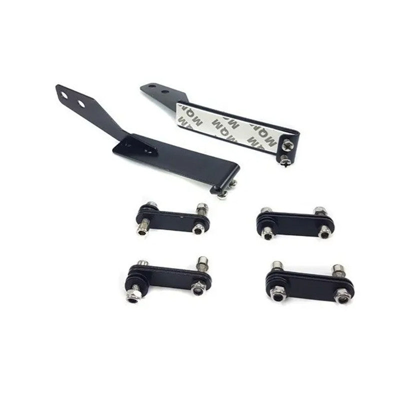Aleron Spoiler Deportivo Universal Trasero Regulable Gris-Alerones-Multishop Uruguay