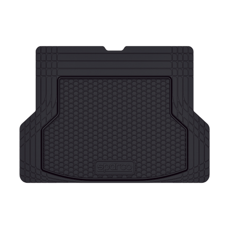Alfombra Baúl Auto SUV Valija Sparco Pvc Universal 120x80-Alfombras Universales-Multishop Uruguay