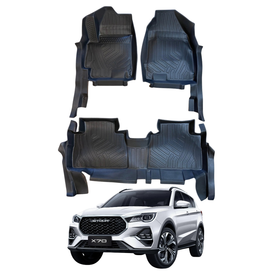 Alfombras 5D Jetour X70 TPE Premium-Alfombras Jetour-Multishop Uruguay