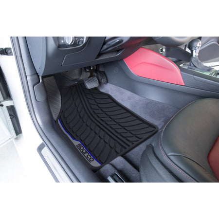 Alfombras Auto Sparco PVC Universal 5 Piezas-Alfombras Universales-Multishop Uruguay