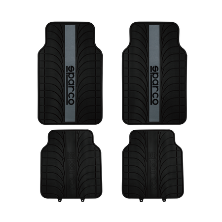 Alfombras para Auto Sparco PVC Universal 4 piezas-Alfombras Universales-Multishop Uruguay