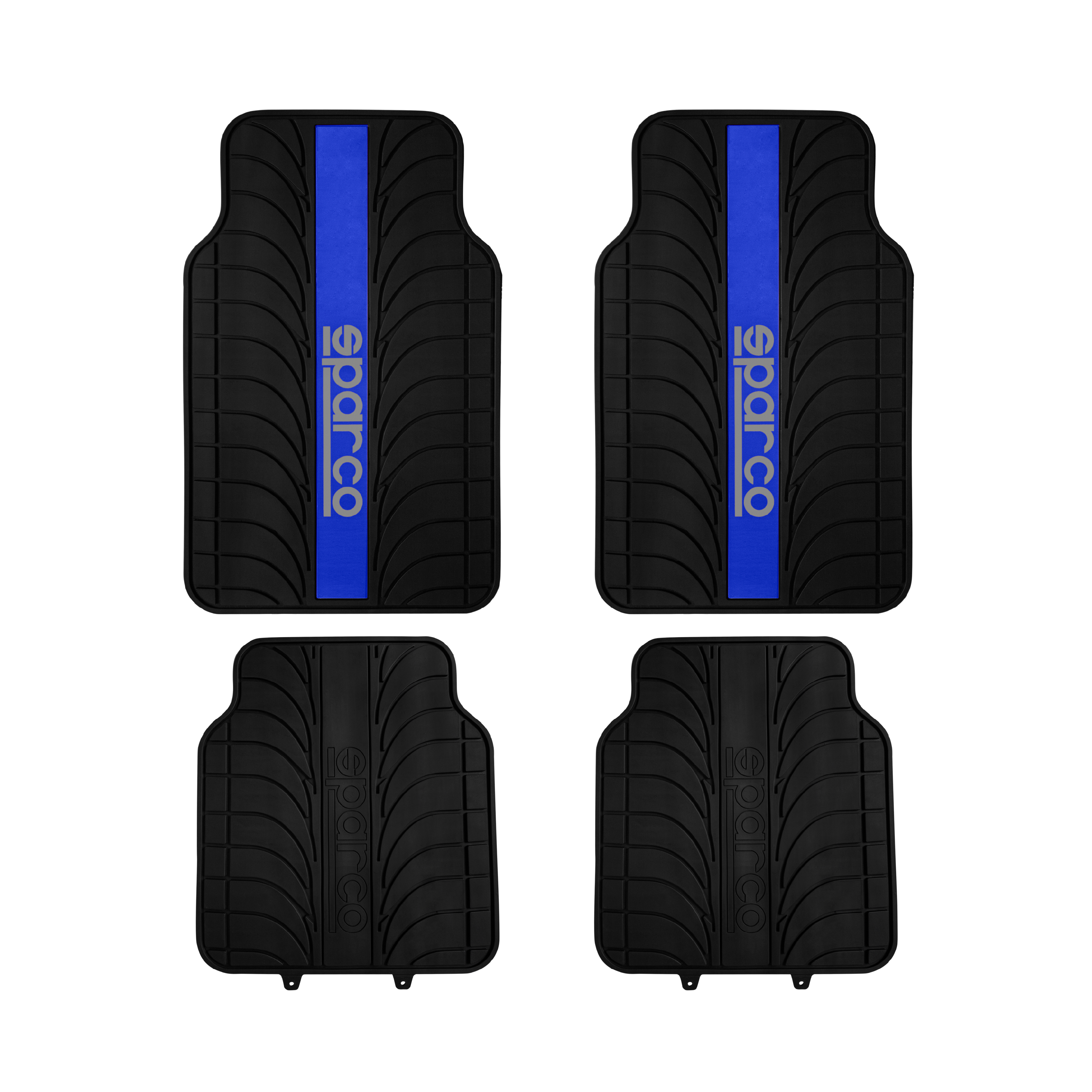 Alfombras para Auto Sparco PVC Universal 4 piezas-Alfombras Universales-Multishop Uruguay