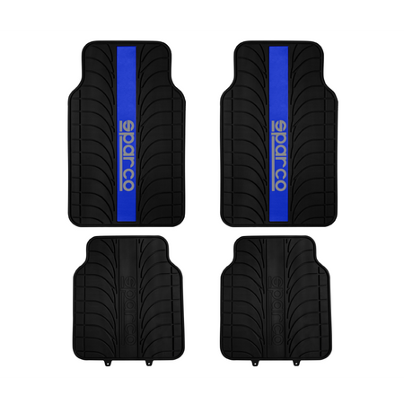 Alfombras para Auto Sparco PVC Universal 4 piezas-Alfombras Universales-Multishop Uruguay