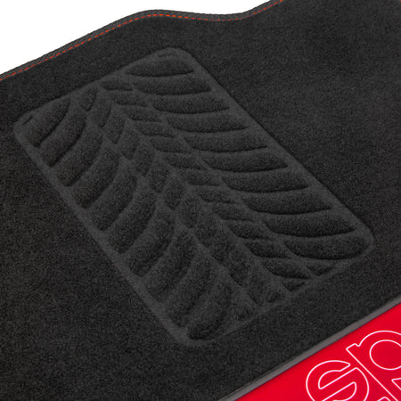 Alfombras Sparco en Fieltro con Talonera Universales 4 Piezas-Alfombras Universales-Multishop Uruguay