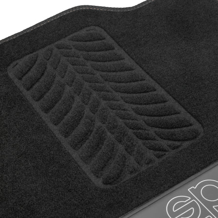 Alfombras Sparco en Fieltro con Talonera Universales 4 Piezas-Alfombras Universales-Multishop Uruguay
