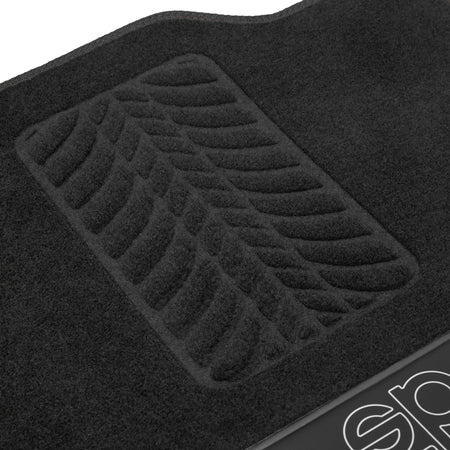 Alfombras Sparco en Fieltro con Talonera Universales 4 Piezas-Alfombras Universales-Multishop Uruguay