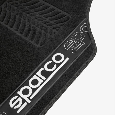 Alfombras Sparco en Fieltro con Talonera Universales 4 Piezas-Alfombras Universales-Multishop Uruguay