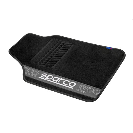 Alfombras Sparco en Fieltro con Talonera Universales 4 Piezas-Alfombras Universales-Multishop Uruguay