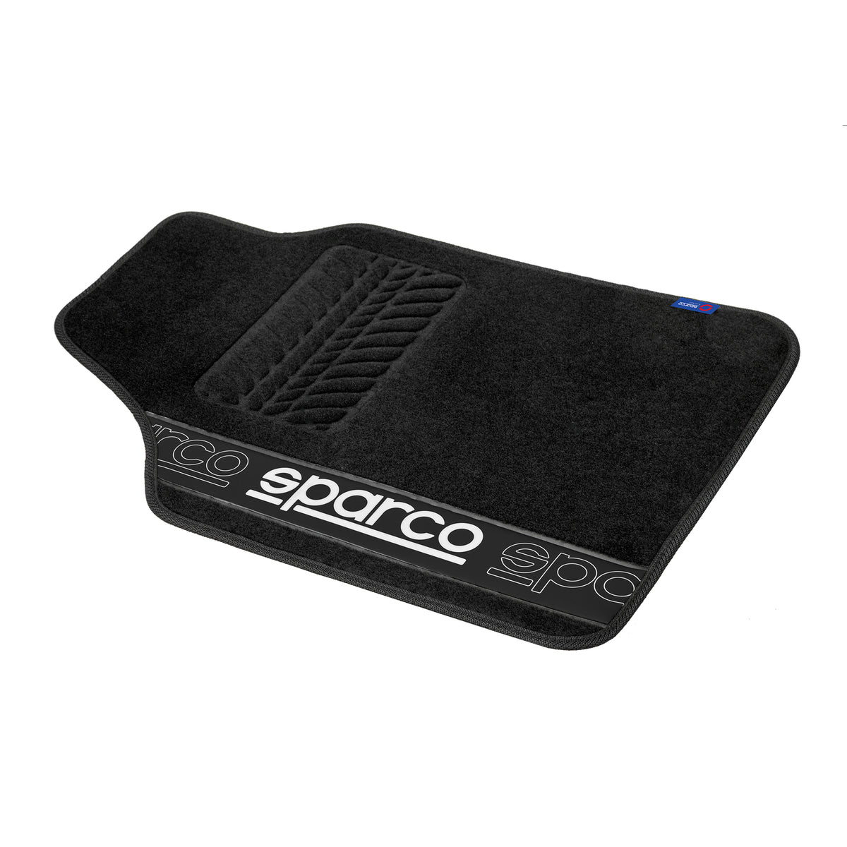 Alfombras Sparco en Fieltro con Talonera Universales 4 Piezas-Alfombras Universales-Multishop Uruguay