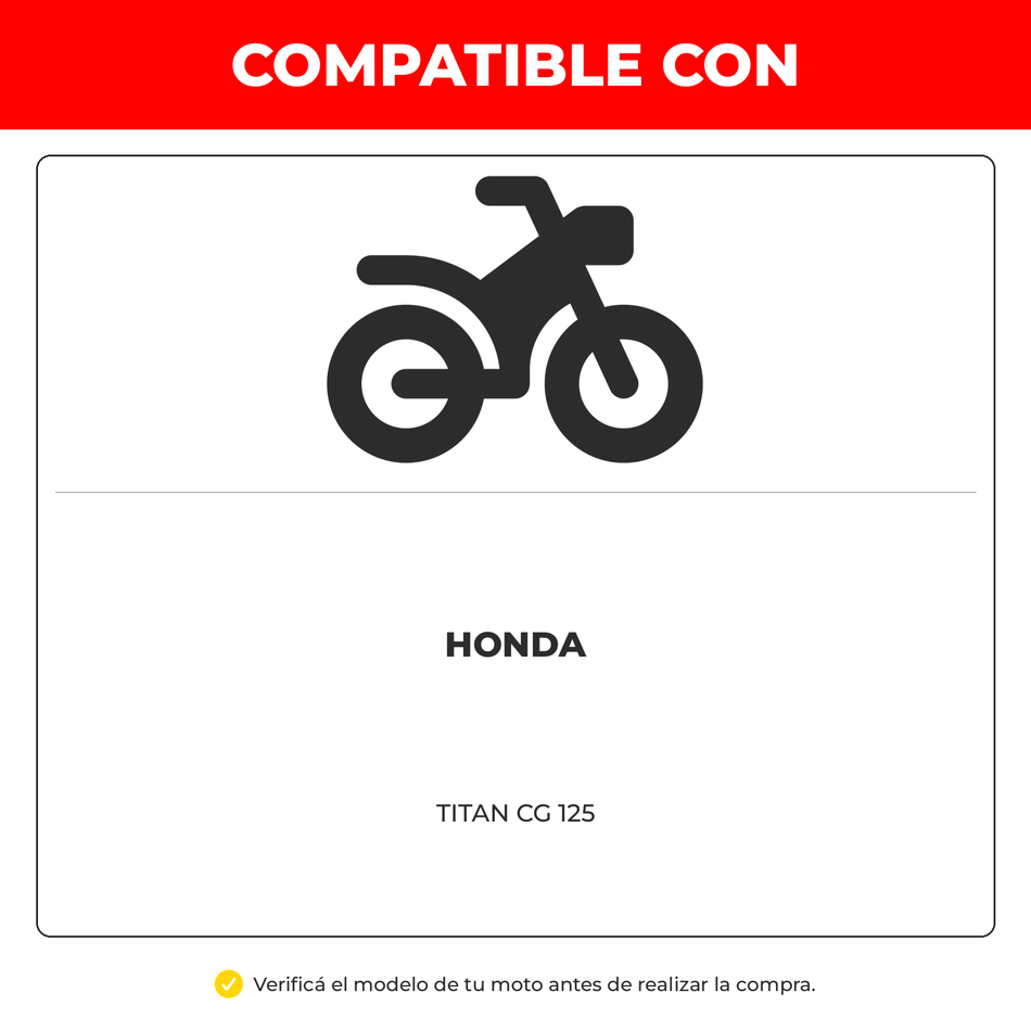 Arbol De Levas Moto CG 125 Titan 2000+-Árboles de levas motos-Multishop Uruguay