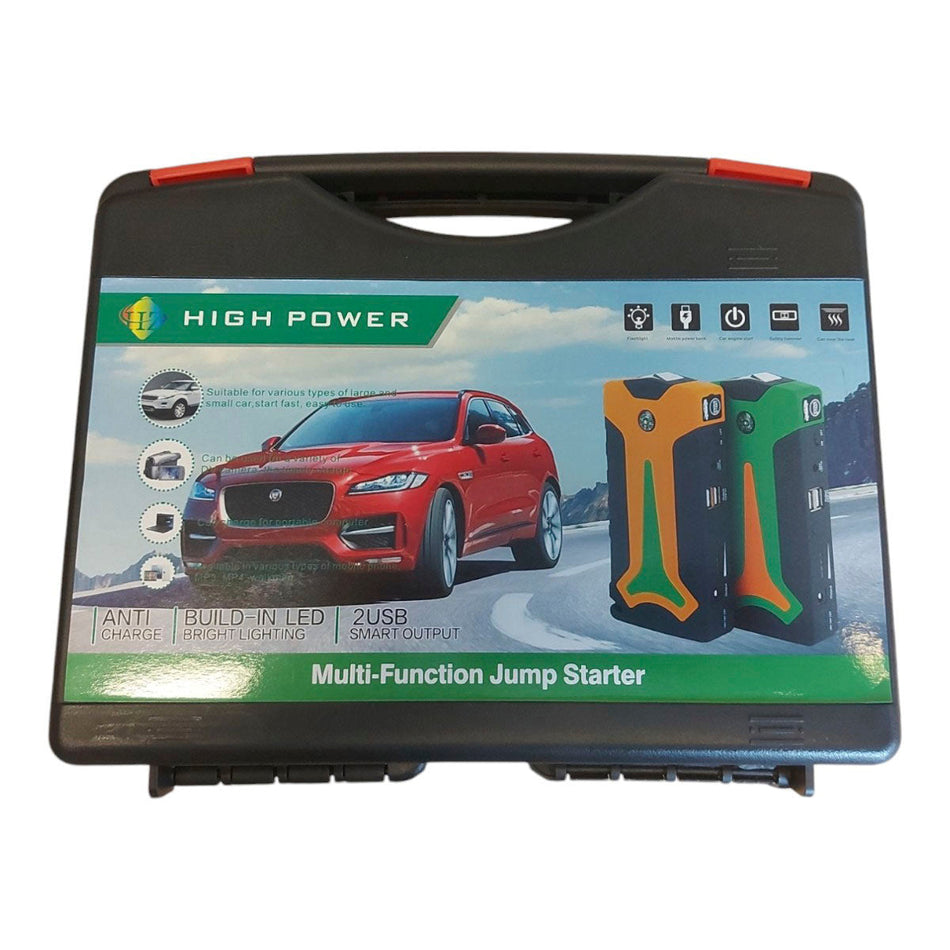 Arrancador De Batería 68000 mAh Auto Moto SUV Power Bank Linterna LED-Cargador-Multishop Uruguay