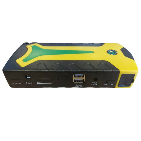 Arrancador De Batería 68000 mAh Auto Moto SUV Power Bank Linterna LED-Cargador-Multishop Uruguay