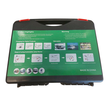 Arrancador De Batería 68000 mAh Auto Moto SUV Power Bank Linterna LED-Cargador-Multishop Uruguay