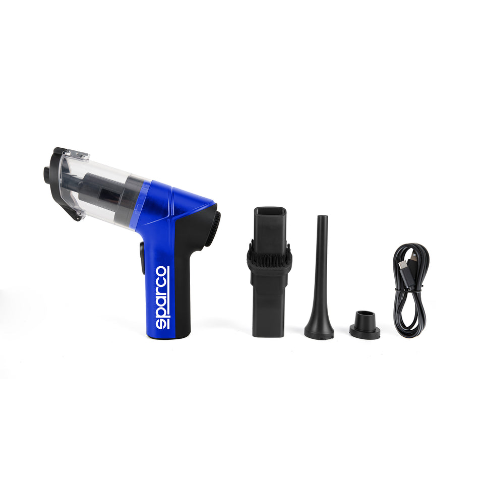 Aspiradora de Mano Portátil Inalámbrica Sparco 55W para Auto-Accesorios-Multishop Uruguay