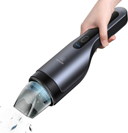 Aspiradora de Mano USAMS 5500Pa Recargable para Auto-Accesorios-Multishop Uruguay