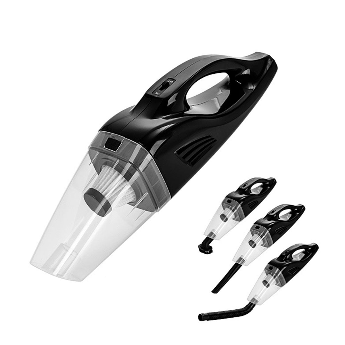 Aspiradora para Auto 120W – Limpieza Húmeda y Seca-Accesorios-Multishop Uruguay