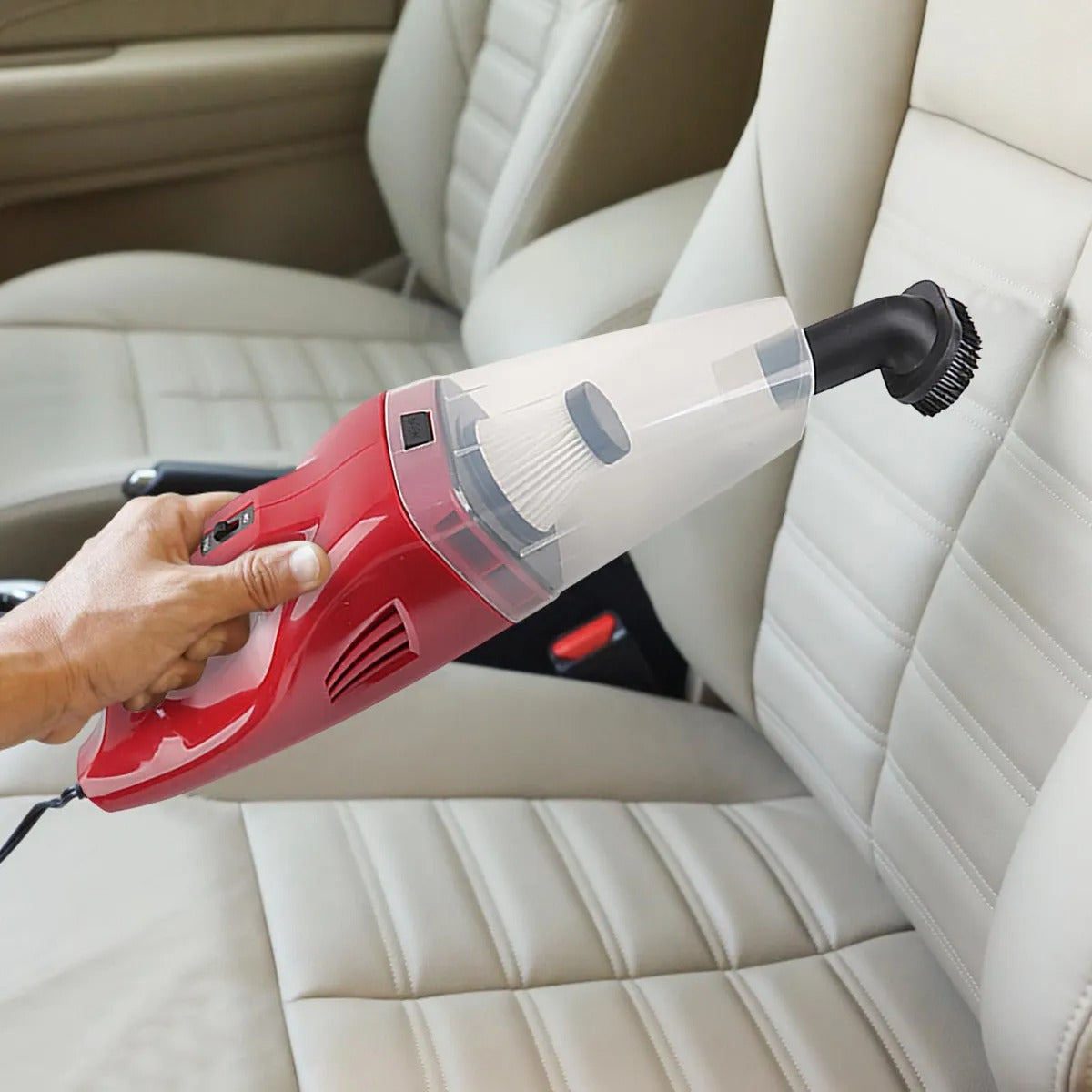 Aspiradora para Auto 120W – Limpieza Húmeda y Seca-Accesorios-Multishop Uruguay