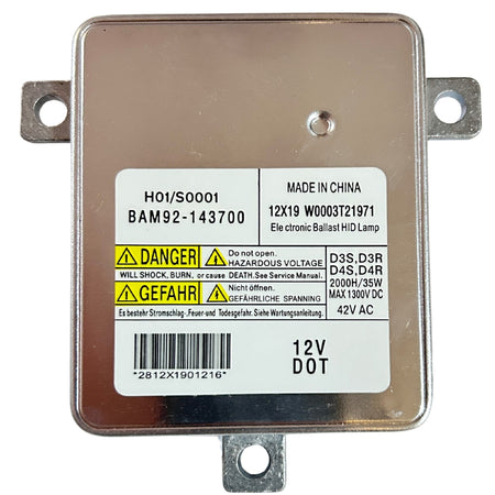 Balastro Lámpara Xenón D3S D4S 35W-Xenon Accesorios-Multishop Uruguay