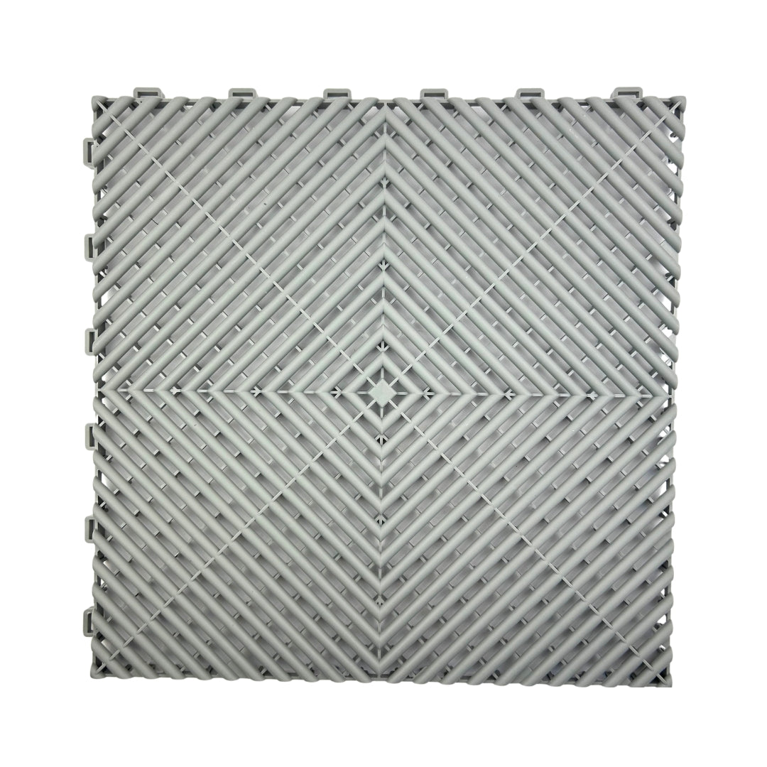 Baldosa Plástica Encastrable para Taller 40x40 cm-Baldosas Plásicas-Multishop Uruguay
