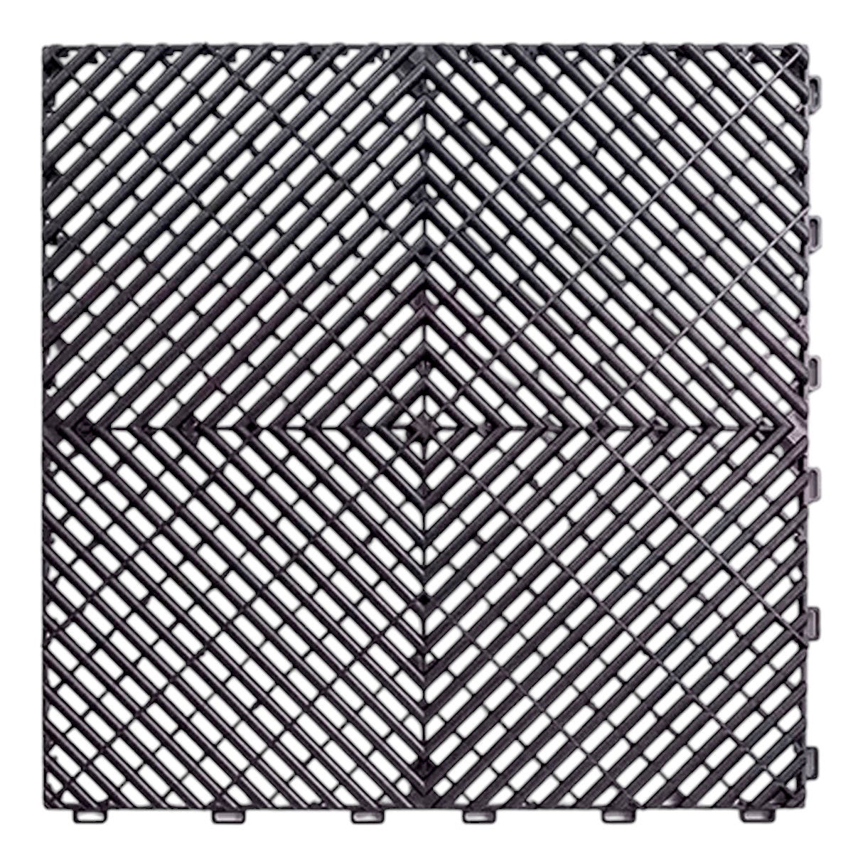 Baldosa Plástica Encastrable para Taller 40x40 cm-Baldosas Plásicas-Multishop Uruguay