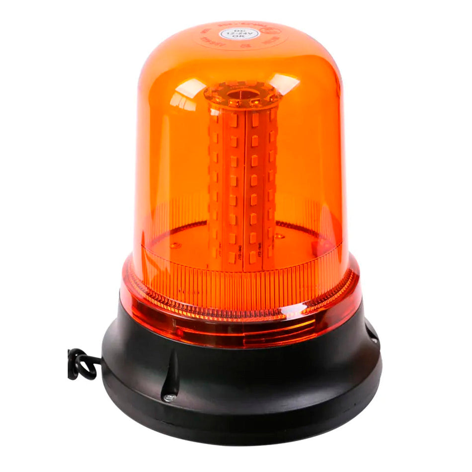 Baliza Señalización 12V 30 Led Ámbar-Balizas-Multishop Uruguay