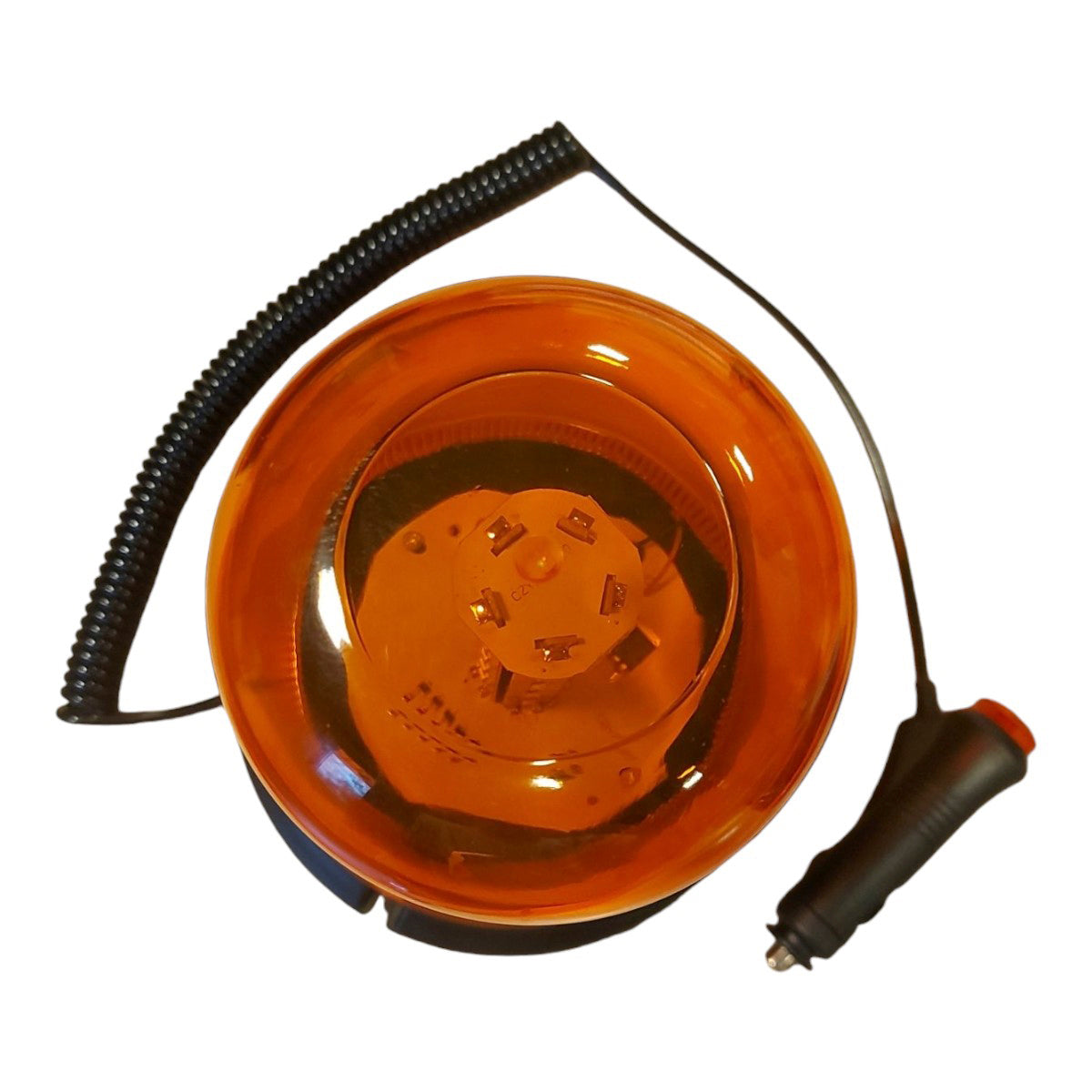 Baliza Señalización LED 12V Magnética 30 LED Ámbar-Balizas-Multishop Uruguay