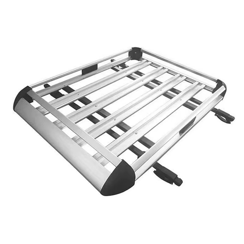 Barra de techo Parrilla universal 140x100 cm aluminio-Portaequipajes-Multishop Uruguay