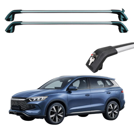 Barras Techo Transversales BYD Song Plus Song Pro-Portaequipajes-Multishop Uruguay