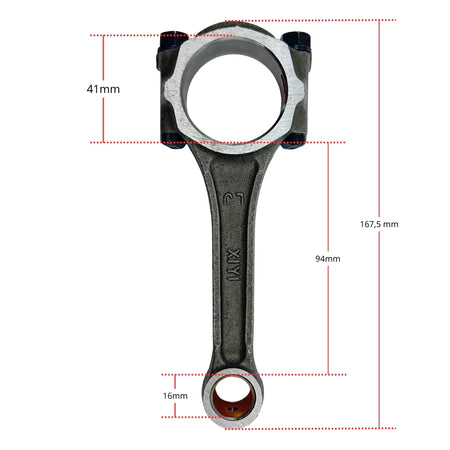 Biela Motor F10A 1.0 para Chana DFSK DFM Sin Buje-Motor Varios-Multishop Uruguay