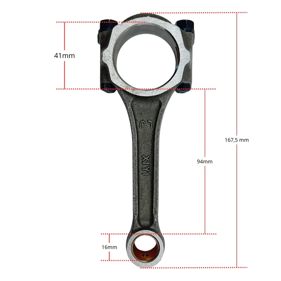 Biela Motor F10A 1.0 para Chana DFSK DFM Sin Buje-Motor Varios-Multishop Uruguay
