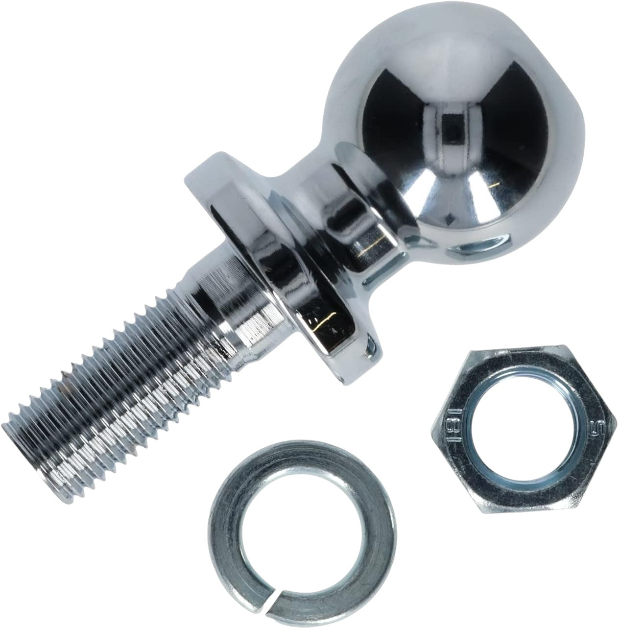 Bola de Remolque 1 7/8 con Tuerca 1 Pulgada-Enganche de Remolque-Multishop Uruguay