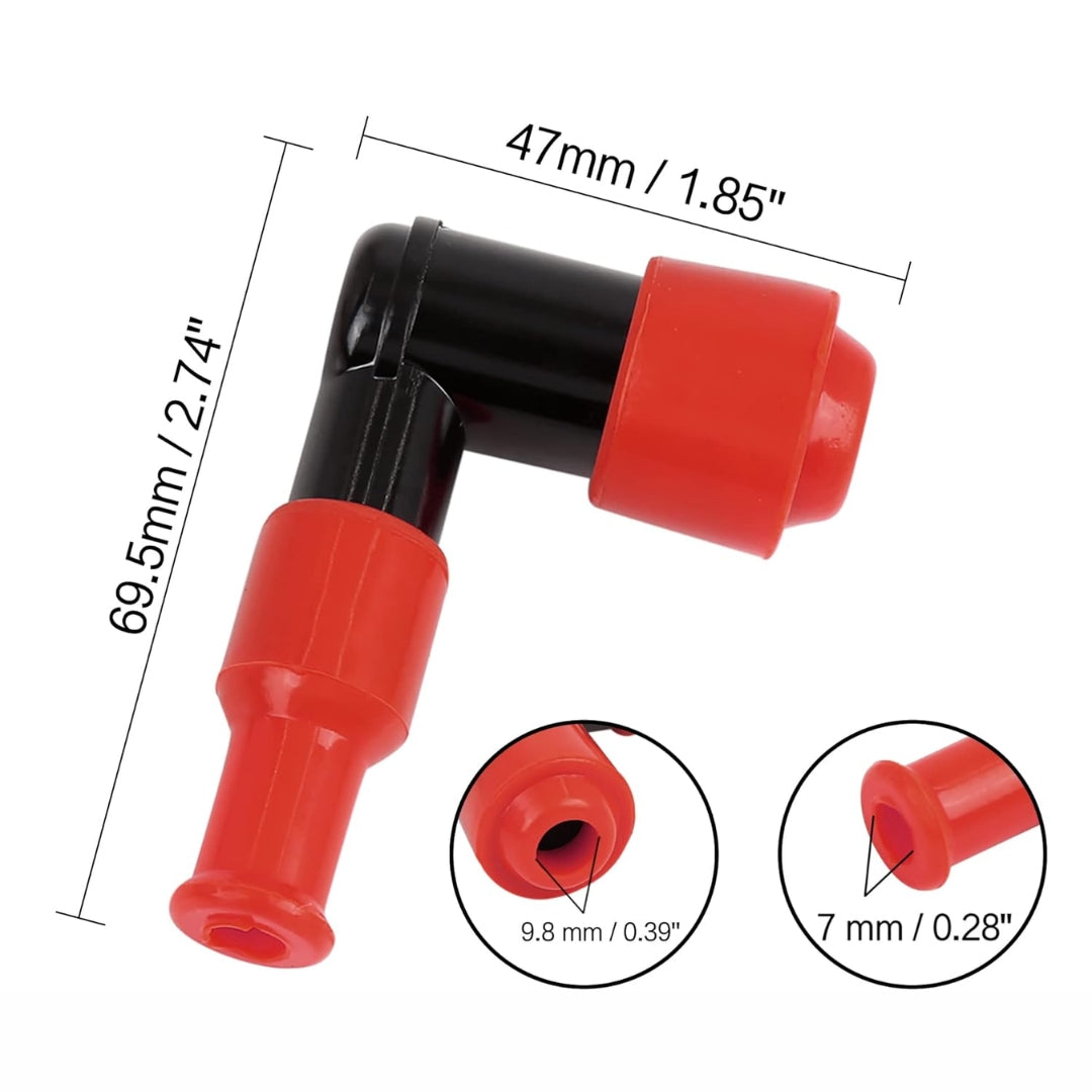 Capuchón Bujía Moto 110 125 200 Compatible-Bujías motos-Multishop Uruguay