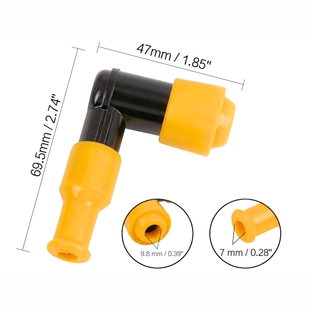 Capuchón Bujía Moto 110 125 200 Compatible-Bujías motos-Multishop Uruguay