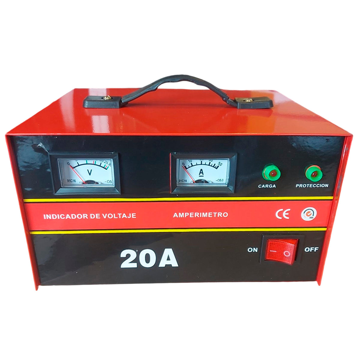 Cargador De Baterias 20 Amp-Cargador-Multishop Uruguay