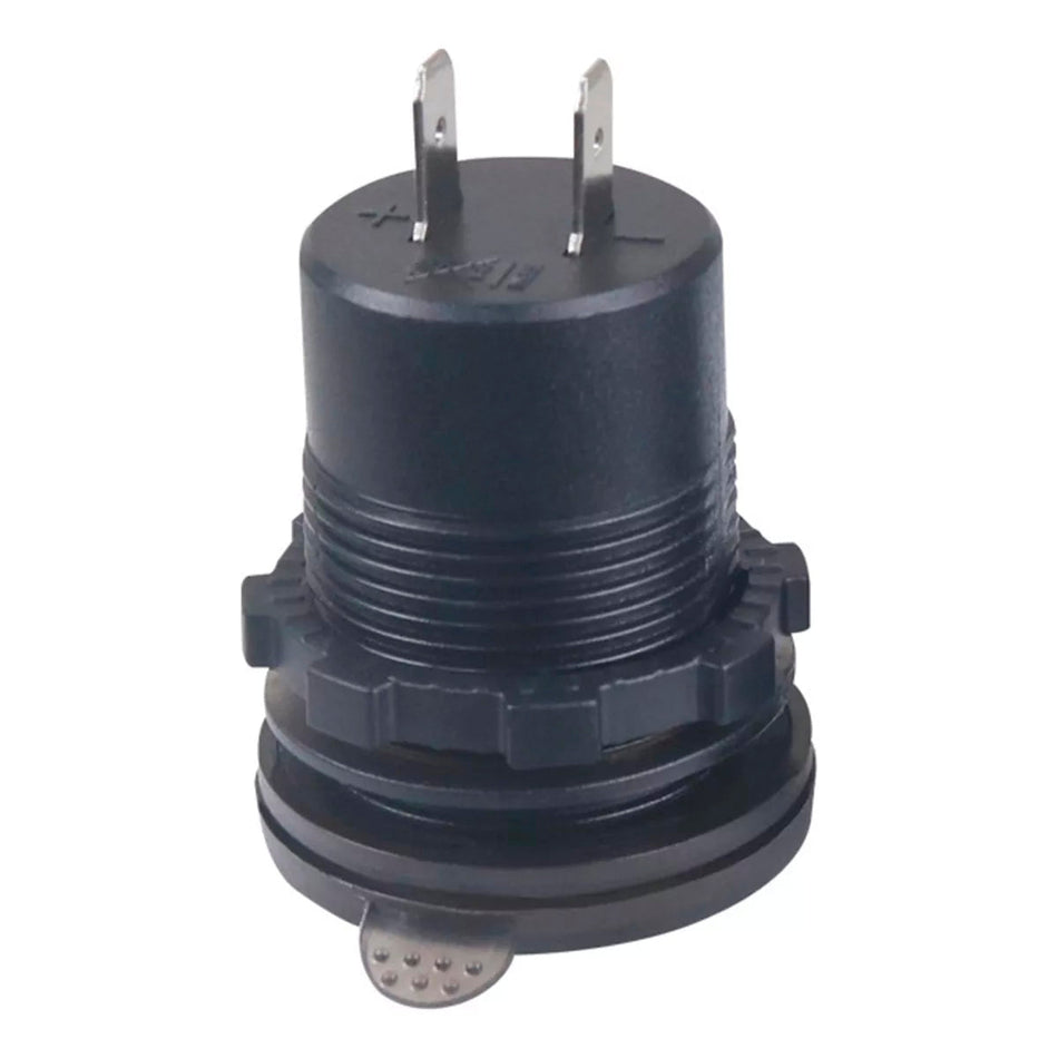 Cargador Rapido Con Voltimetro 2 Usb Universal-Accesorios-Multishop Uruguay
