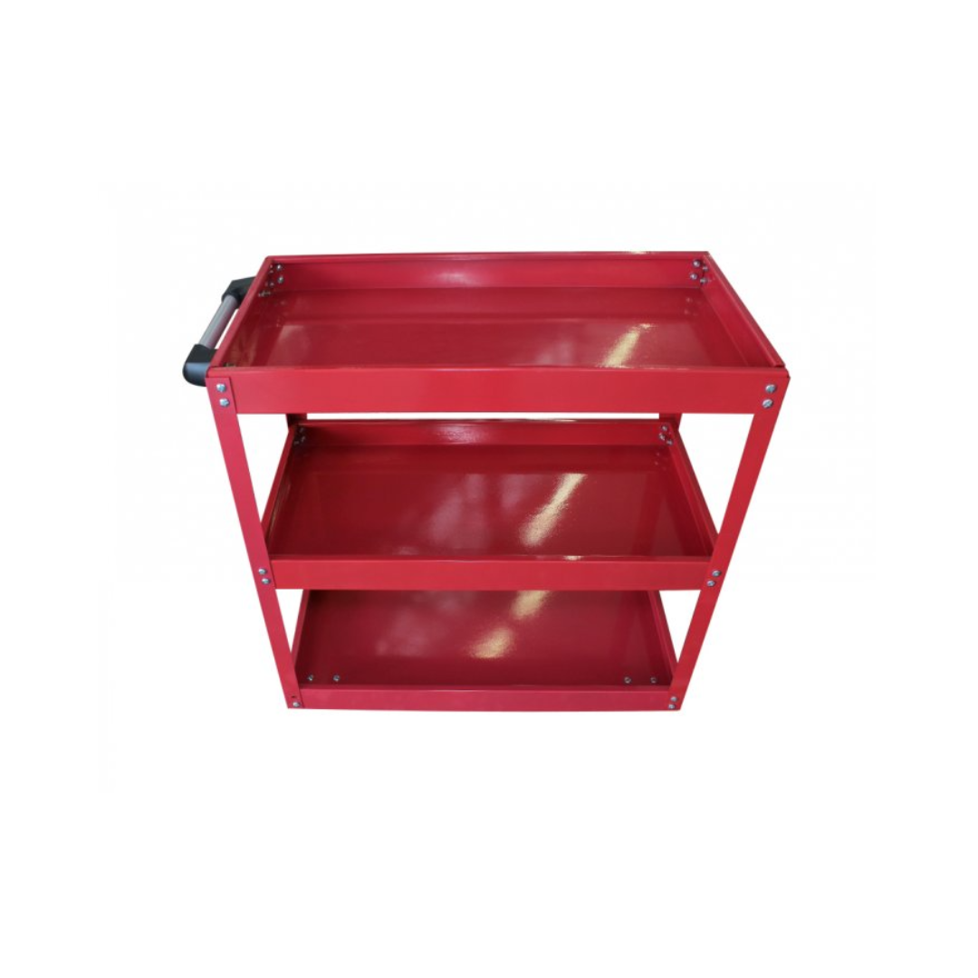 Carro de Herramientas 3 Estantes Taller – Resistente y Móvil-Carro Taller-Multishop Uruguay