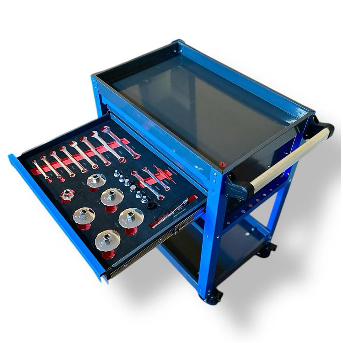 Carro taller 3 cajones 158 piezas-Carro Taller-Multishop Uruguay