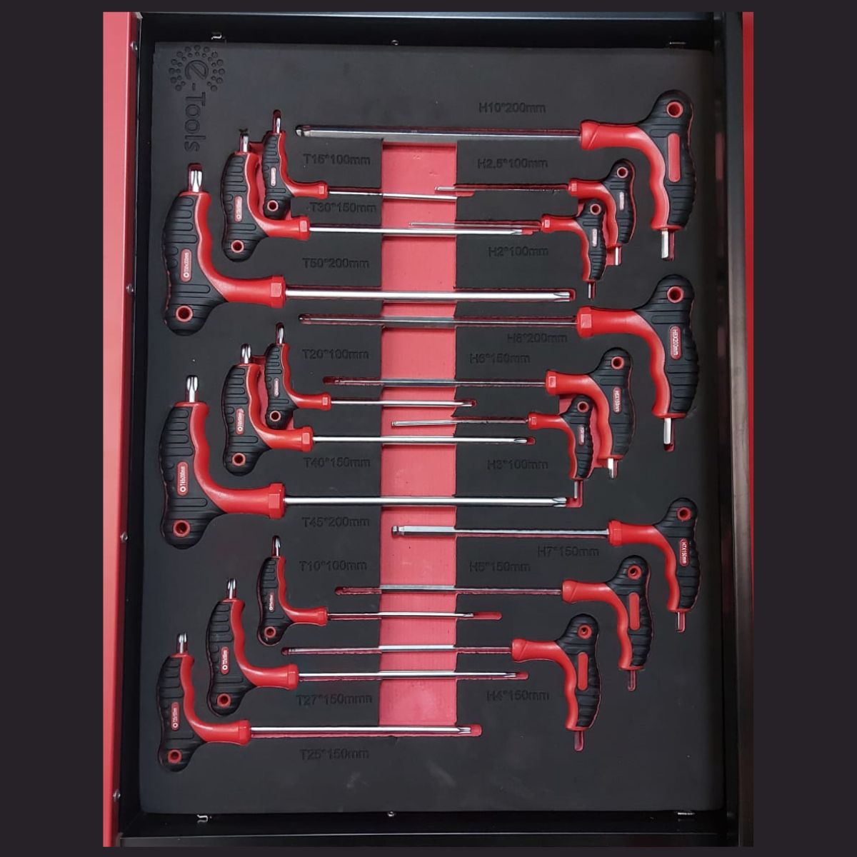 Carro Taller Con 7 Cajones 245 Piezas-Carro Taller-Multishop Uruguay